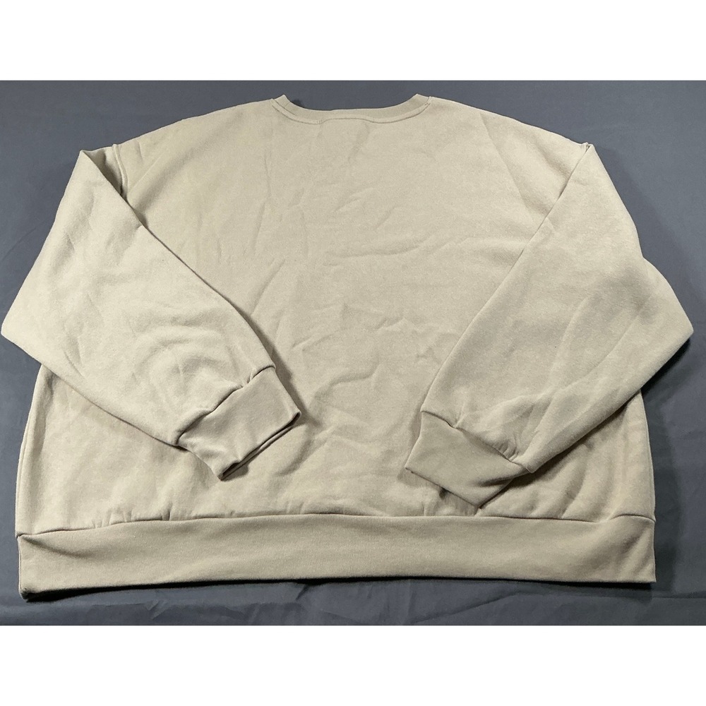 Nirvana In Utero Graphic Sweatshirt Mens 2XL Taupe Beige Crewneck New Grunge 90s - Picture 8 of 8